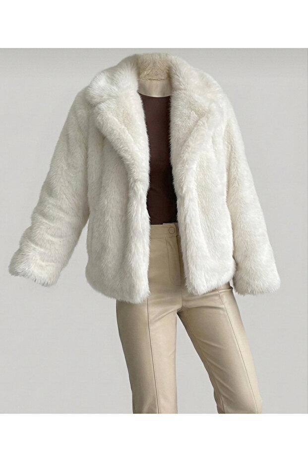 BEYAZ İÇİ ASTARLI KÜRK - 3