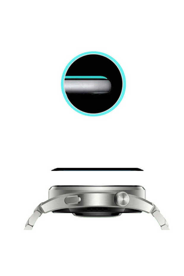 Huawei Watch 3 Pro Sys Pmma Pet Screen Protector - Black - 5