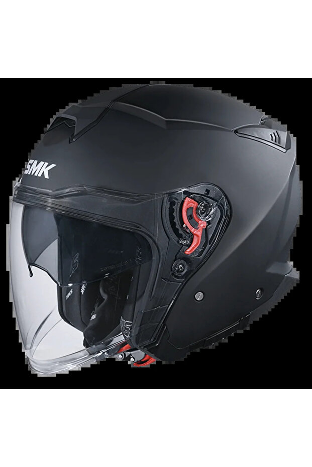 خوذة GTJ سوداء غير لامعة - 1