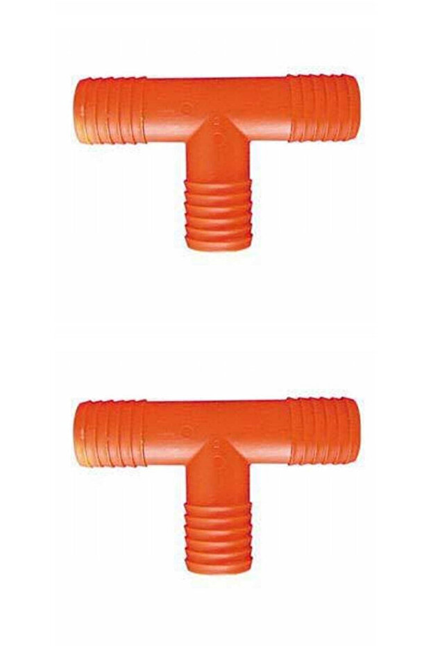 خرطوم بلاستيك تي 1 1/4 بوصة (قطعتان)