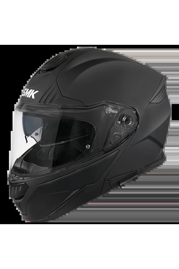 خوذة بجناح النورس، لون أسود مطفي صلب - 1