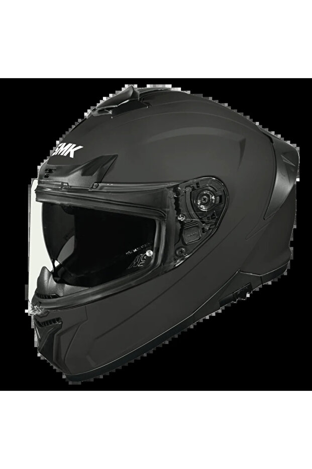 خوذة تايفون سوداء غير لامعة - 1