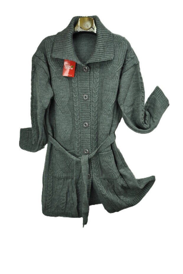 Plus Size Winter Women Cardigan Coat