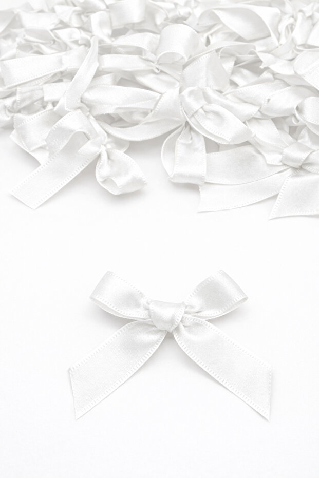30 Pcs Gift Wrapping Bows – Polyester Decorative Bows, DIY Handicraft and Clothing Accessory