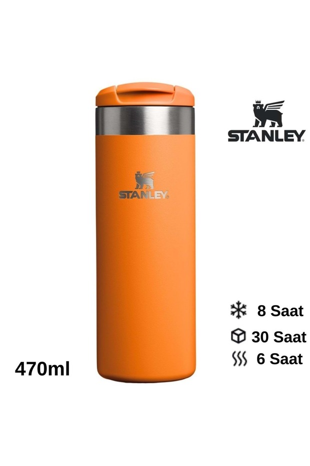 The Aerolight ™   Transit Mug 0.47L Thermos Cup Flask Orange - 1