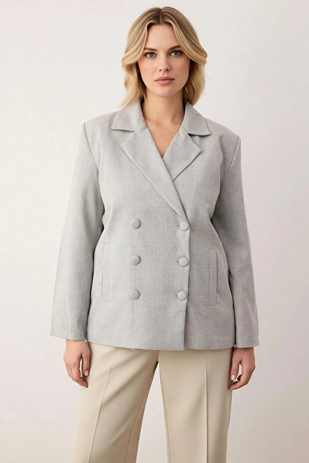 Women's Jacket Collar Solid Pattern Regular Fit Long Sleeve Woven Jacket Functional Durable Comfortable - 4