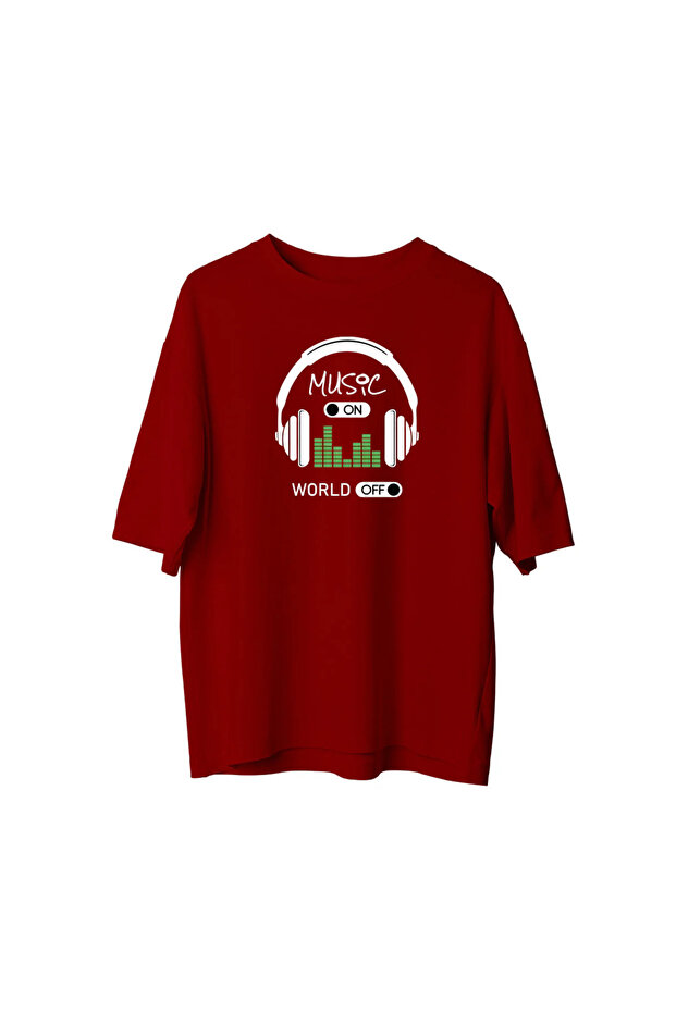 Music on - Oversized T-Shirt