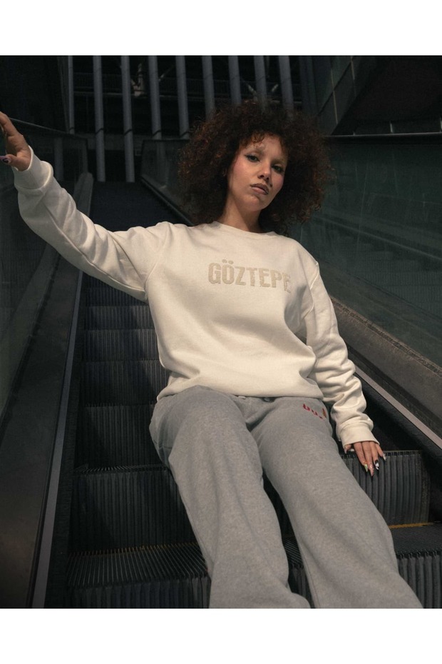 Göztepe Basic Ekru Sweat - 1