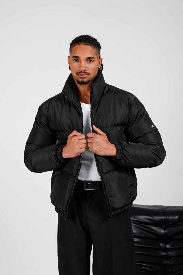 قصة فضفاضة معطف قابل للنفخ مقاوم للماء والرياح للجنسين - 3