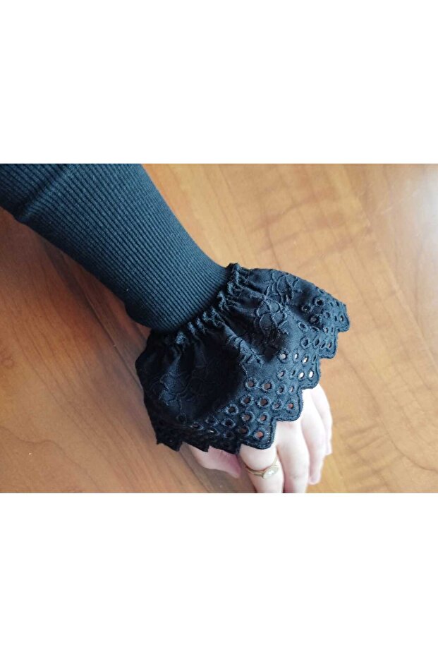 كم طويل من الصدف مع أساور طويلة - 2