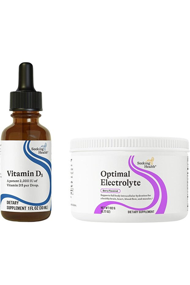 Vitamin D3 Drops - Bone Health & Immune System Support Supplement - Liquid Vitamin D3