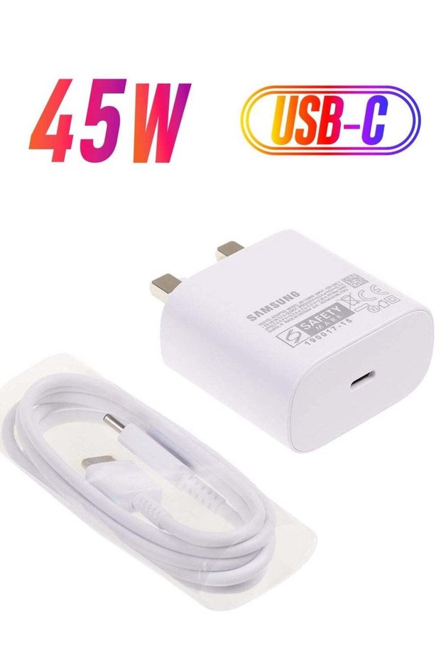 45W USB C Charger, Samsung Super Fast Charger Type C for Samsung Galaxy S22 Ultra/S22+/S22/S21 Ultra