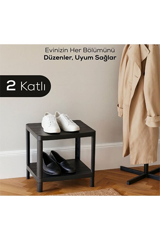 2 Katlı Banyo Mutfak Rafı - 3