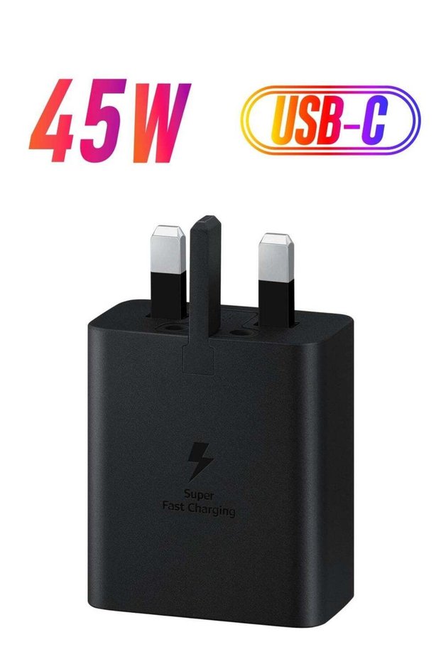 MUNTAQI Travel Power Adapter 45W, Black