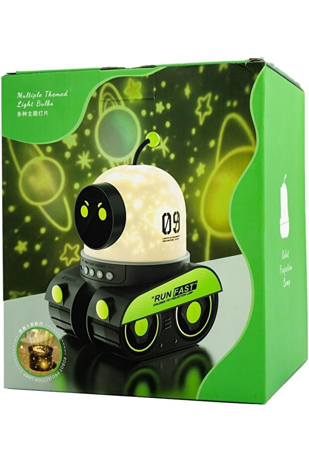 Robot Night Light Projector - 4