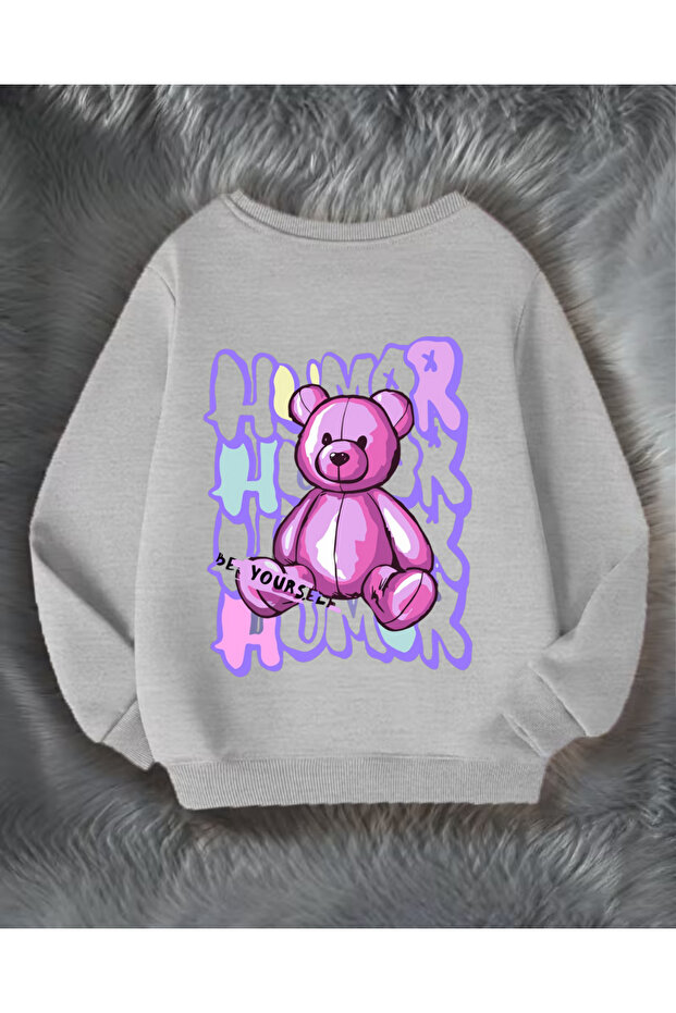 Oversized Hoodless Sweatshirt for Children