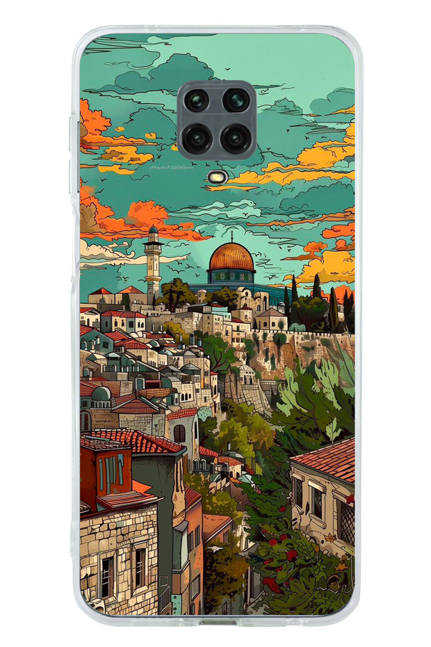 Redmi Note 9 Pro-9S Compatible Free Palestine and Dome of the Rock Printed Silicone Case