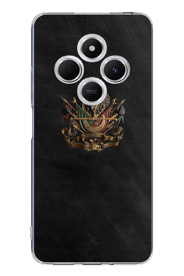 Redmi 14C Compatible Ottoman Tughra Detailed Printed Silicone Case