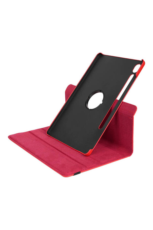 حافظة قابلة للدوران متوافقة مع جهاز Galaxy Tab S9 - وردي - 6