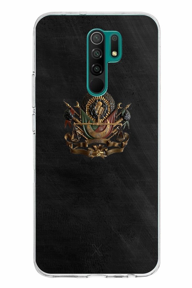 Redmi 9 Compatible Ottoman Tuğra Detailed Printed Silicone Case