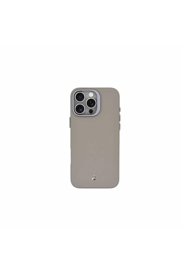 Kaolute Aristo MagSafe Protective Case with Camera Frame and Stand for iPhone 15 Pro Max - Titanium