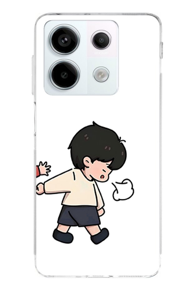 Redmi Note 13 Pro 5g Compatible Forced to Carry Lover - Couple Combination Printed Silicone Case
