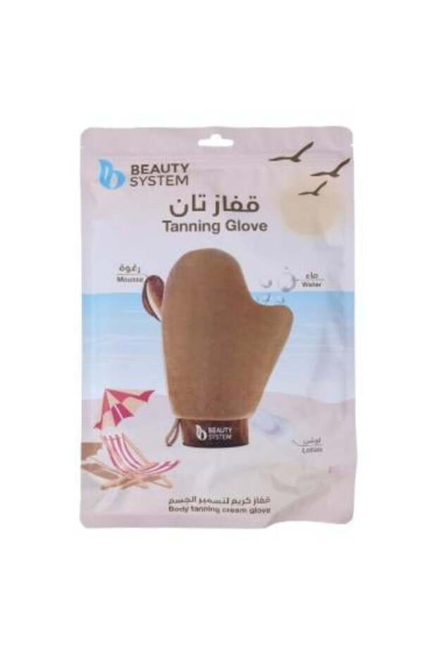 قفاز تسمير البشرة لكريم الجسم من
