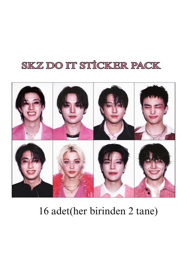Stray Kids 'Do It' ID sticker seti