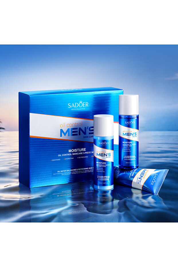 Men's Moisturizing Oil Control Skincare Set