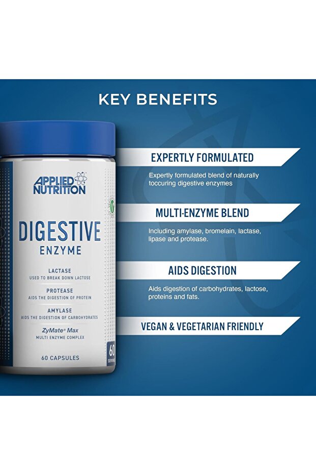 Digestive Enzyme Lactase Flatulence Control 60 - 1