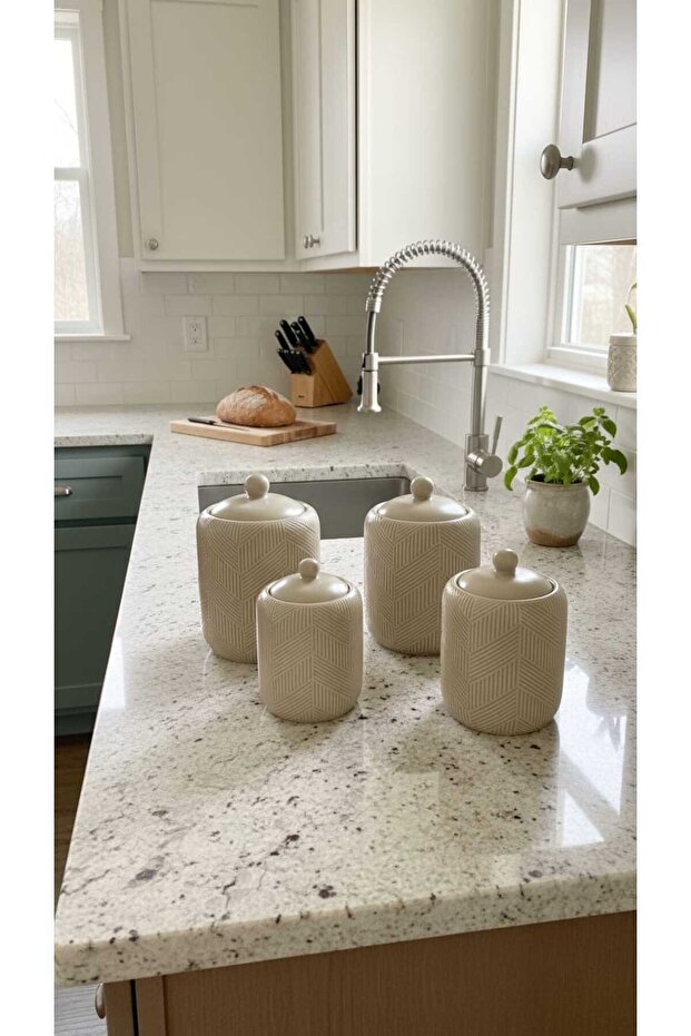 طقم برطمانات علب بهارات وتوابل - 3