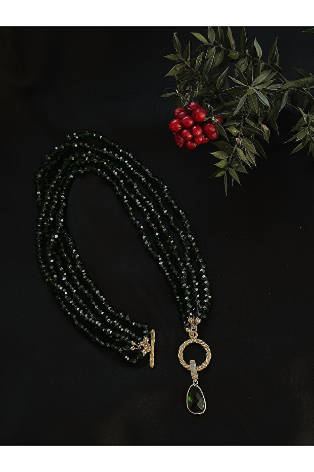 قلادة حجرية متعددة الصفوف - 3