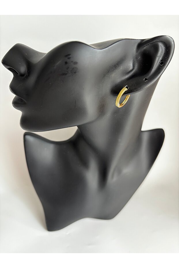 Altın Basic Küpe (1.5 cm) - 8