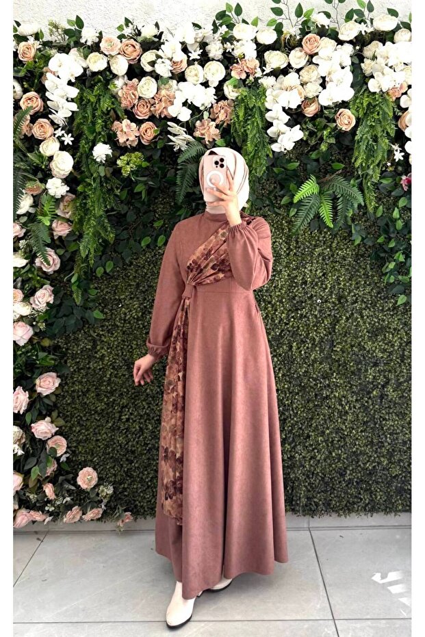 Star Süet elbise - 1