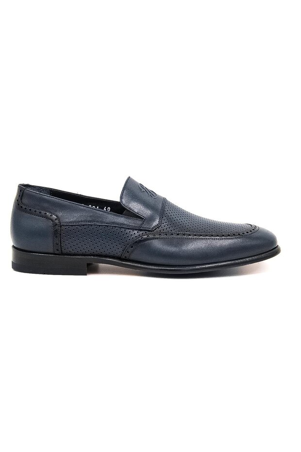 031700-201 Kösele Men's Classic Shoes - Dark Blue