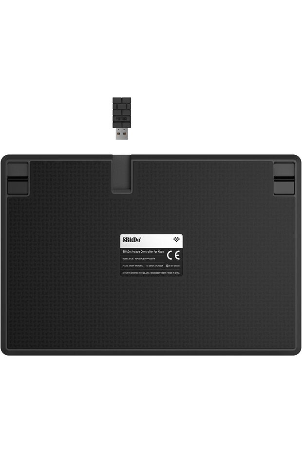 8Bitdo - وحدة تحكم ألعاب أركيد لأجهزة Xbox/PC - أسود/ألعاب كلاسيكية - 4