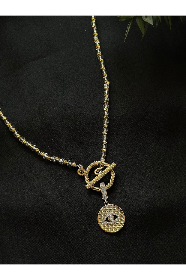 Göz Charm Kolye - 4