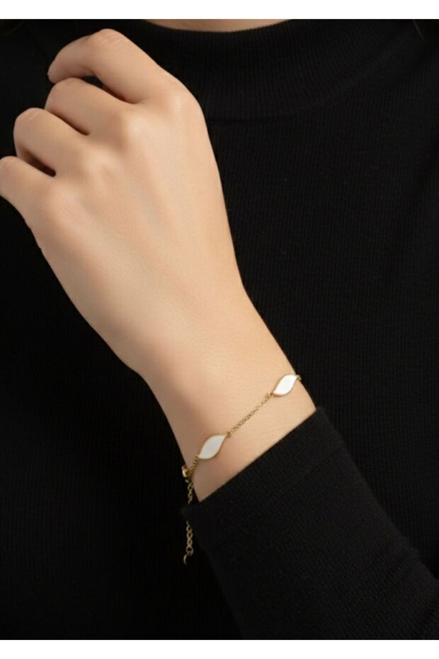 Women's Enameled Steel Bracelet