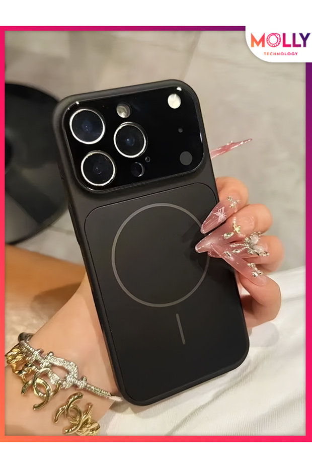 Onyx Black Nextgen Aa Quality Ag Glass Case for iPhone 13 Pro Max – iPhone 17 Pro Max Appearance