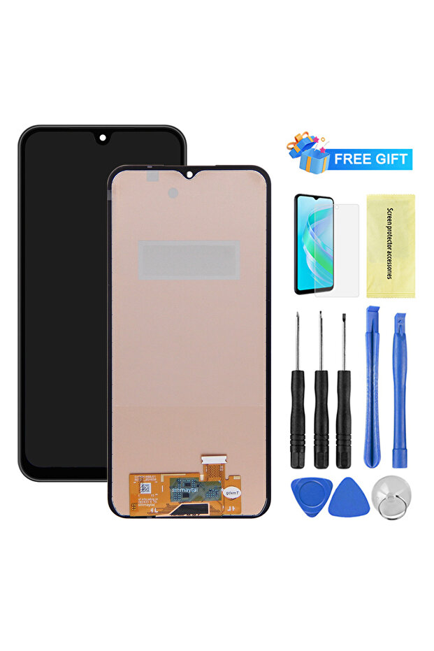 شاشة TFT بدون إطار Super AMOLED لشاشة A26 5G LCD مع مُحَوِّل رقمي يعمل باللمس، بديل لـ...