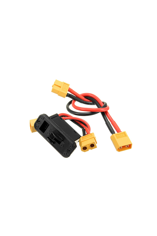 XT60 Switch W Cable XT60 Switch High Current LiPo Battery On/Off Power Switch With XT60 Plug Connect