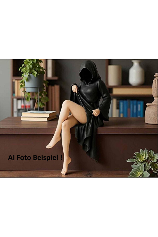 Gothic Kadın Figürü 5 li Set - 3