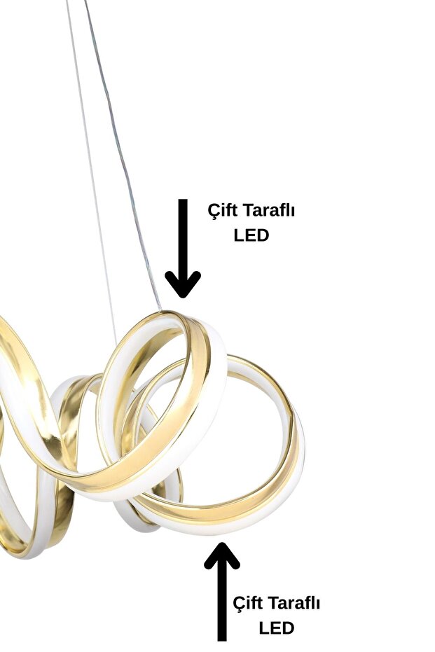 MODERN LED AVİZE ÇİFT TARAFLI LEDLİ - 4