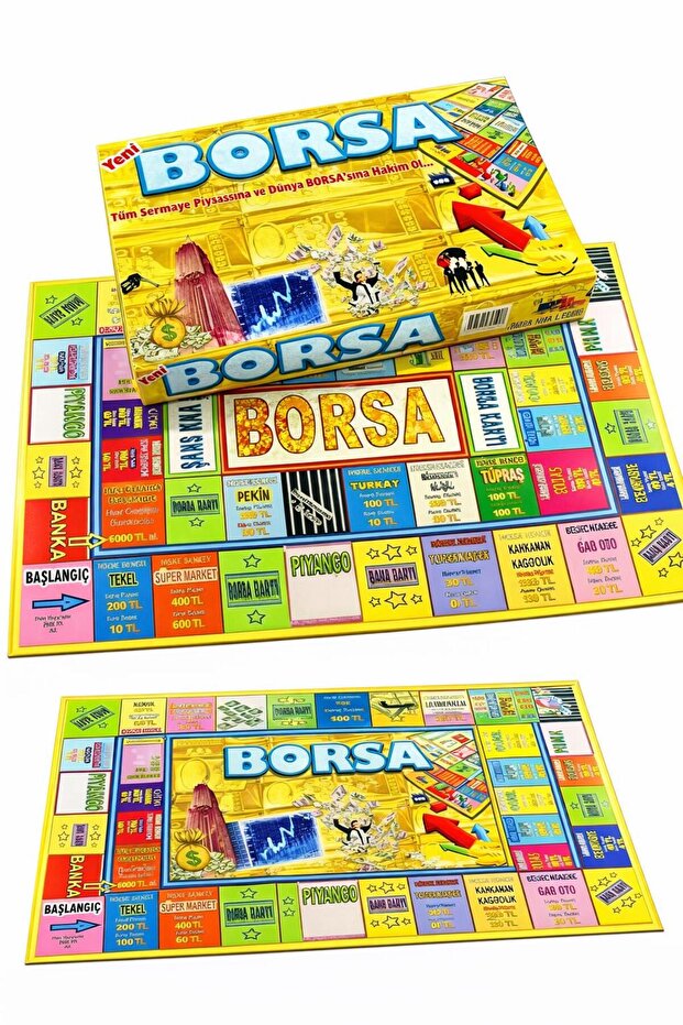 Borsa Intelligence and Strategy Game | Board Game for Family & Friends