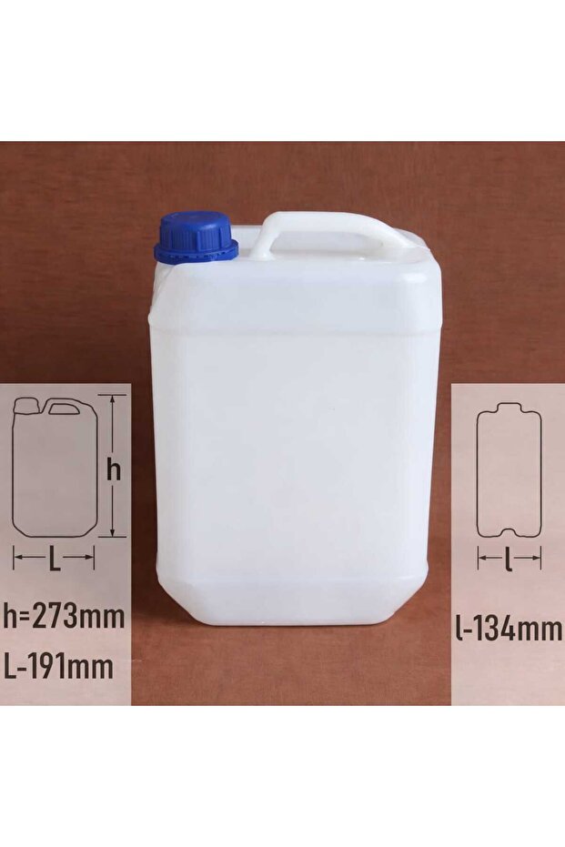 Bidon de plastic 5 l - 2