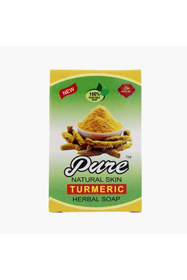 Natural Skin Turmeric Herbal Soap For Face- 75gms