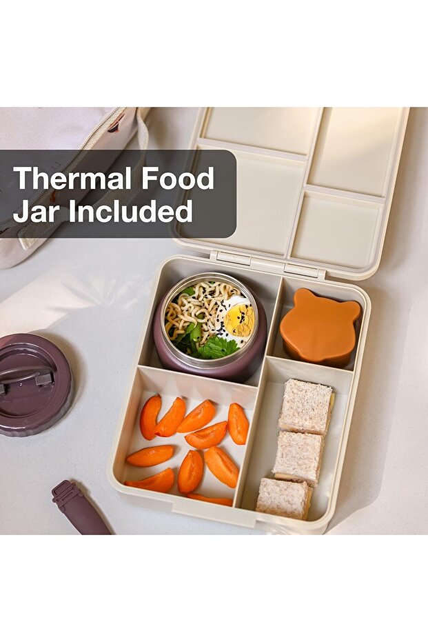 Lunch Box with 4 Compartments - 8
