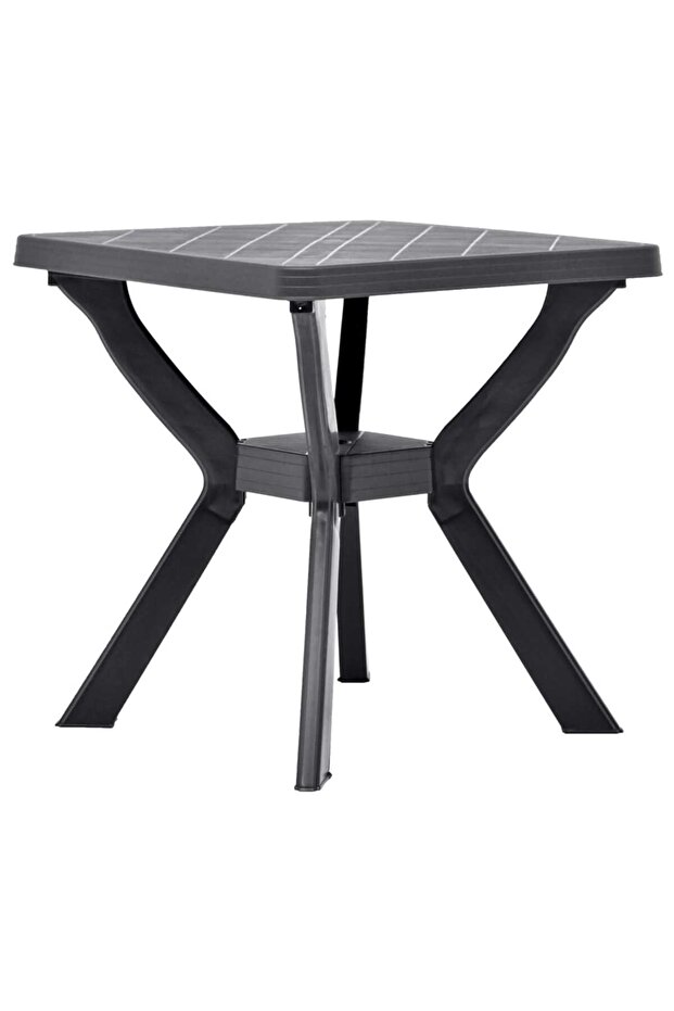 Bistro Table Anthracite 70x70x72 cm Plastic