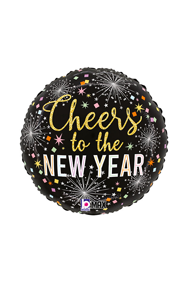 18" Cheers To New Year Party