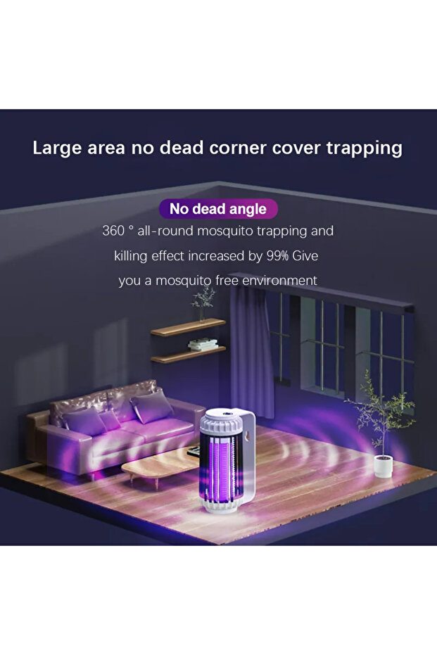Rechargeable Indoor Insect Zapper - 5